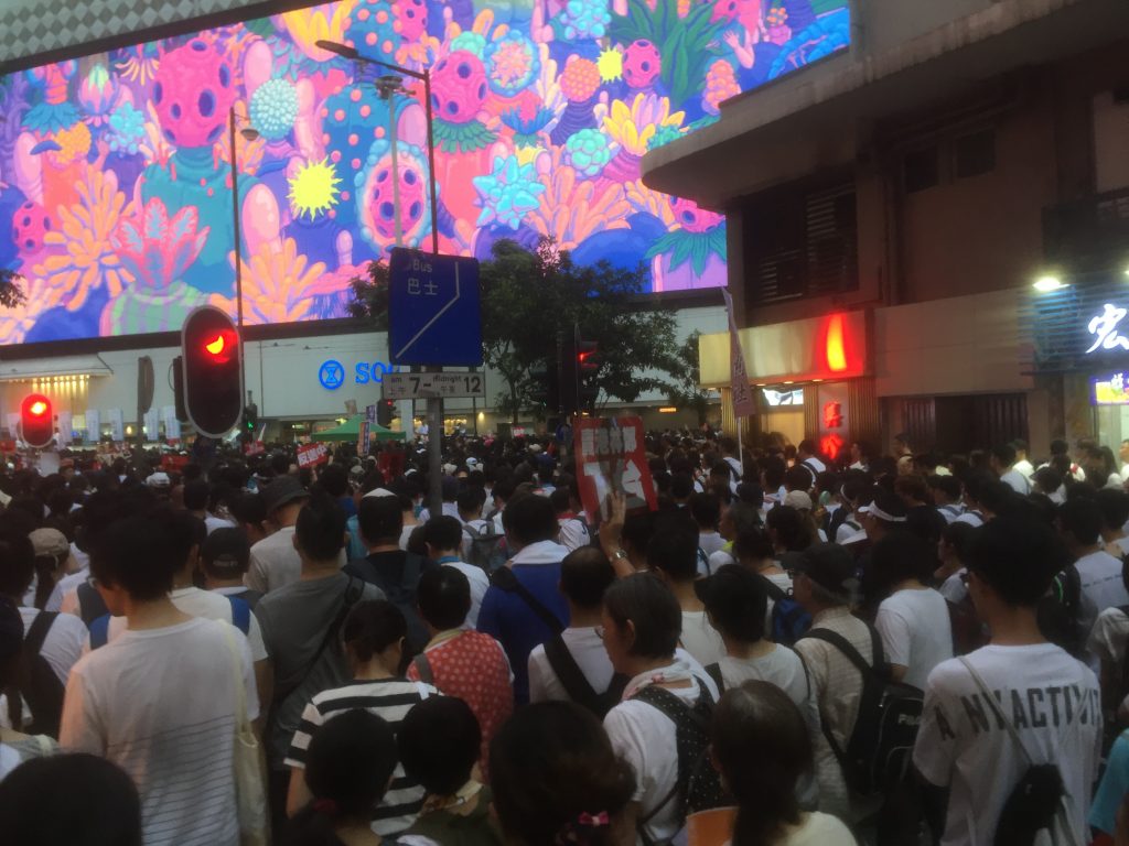 march against extradition law hong kong 2