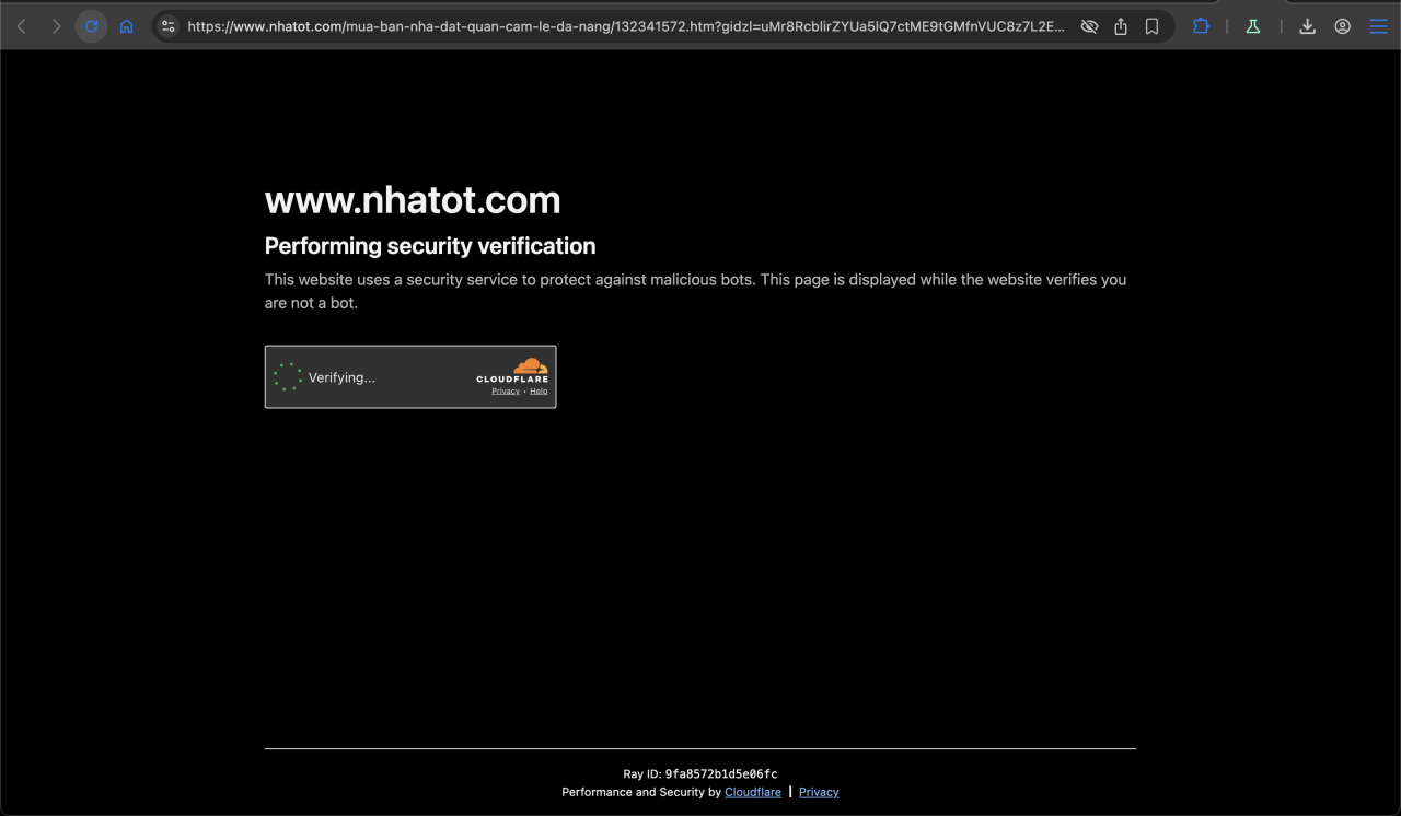 CloudFlare Blocking