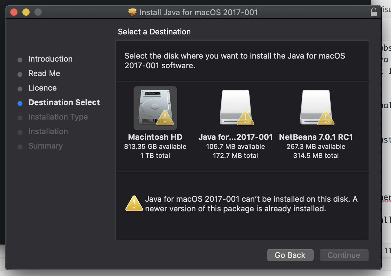 Solved] JAVA SE 20 on Mac OS X 20.20 Catalina – Mutface Directory
